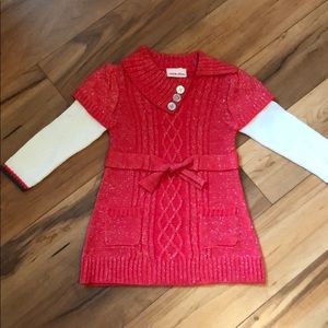 2T sweater dress for girl